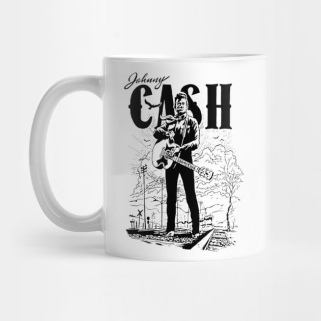 Johnny Cash by CosmicAngerDesign